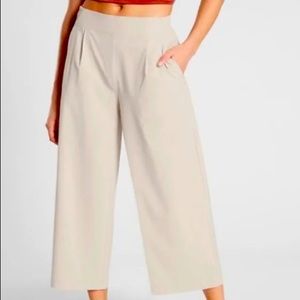 Athleta Brooklyn wide leg crop